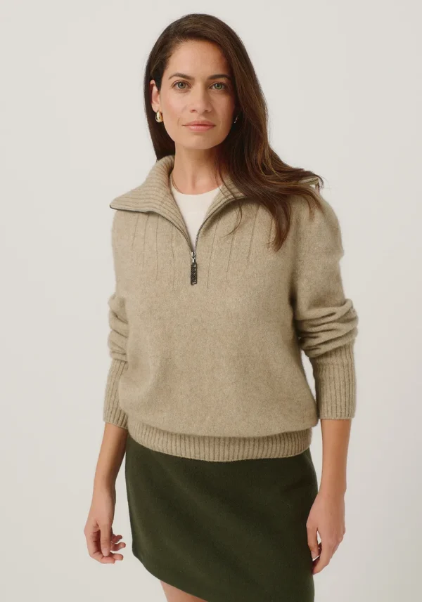 Merinomink - Corinne Zip Sweater
