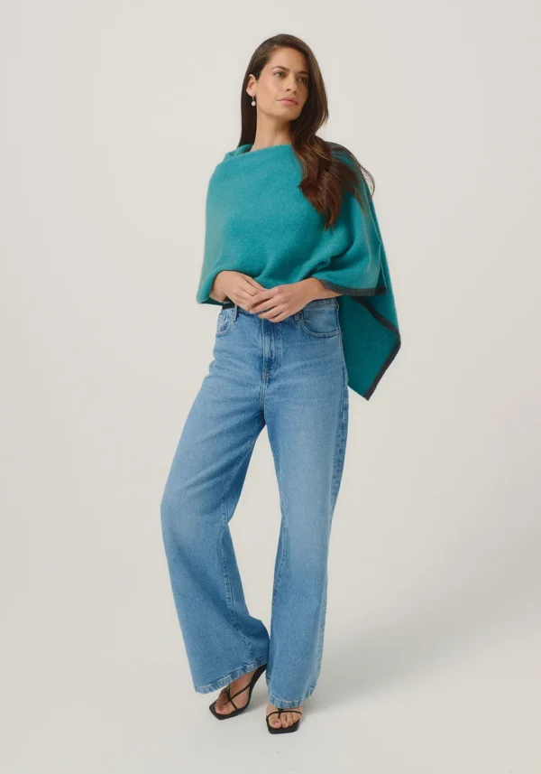Merinomink - Two Tone Poncho