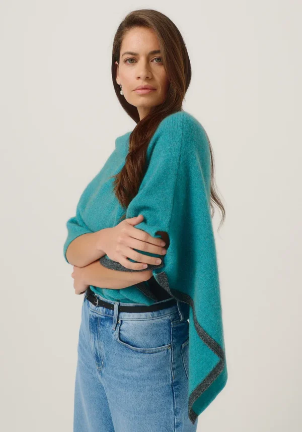 Merinomink - Two Tone Poncho