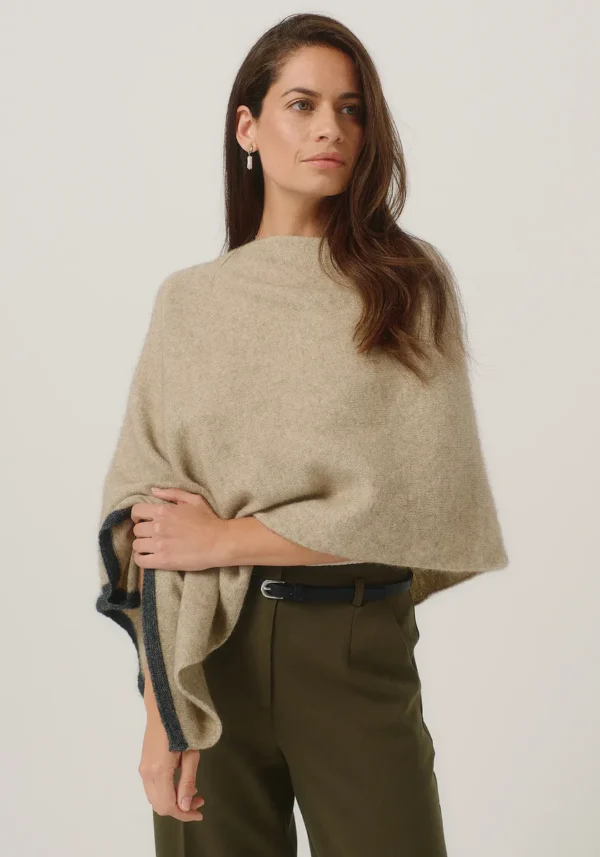 Merinomink - Two Tone Poncho