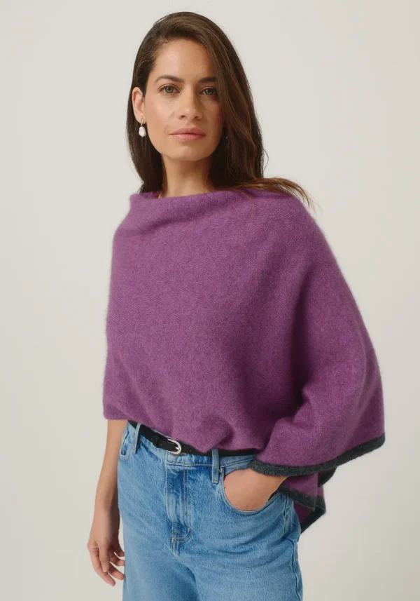 Merinomink - Two Tone Poncho