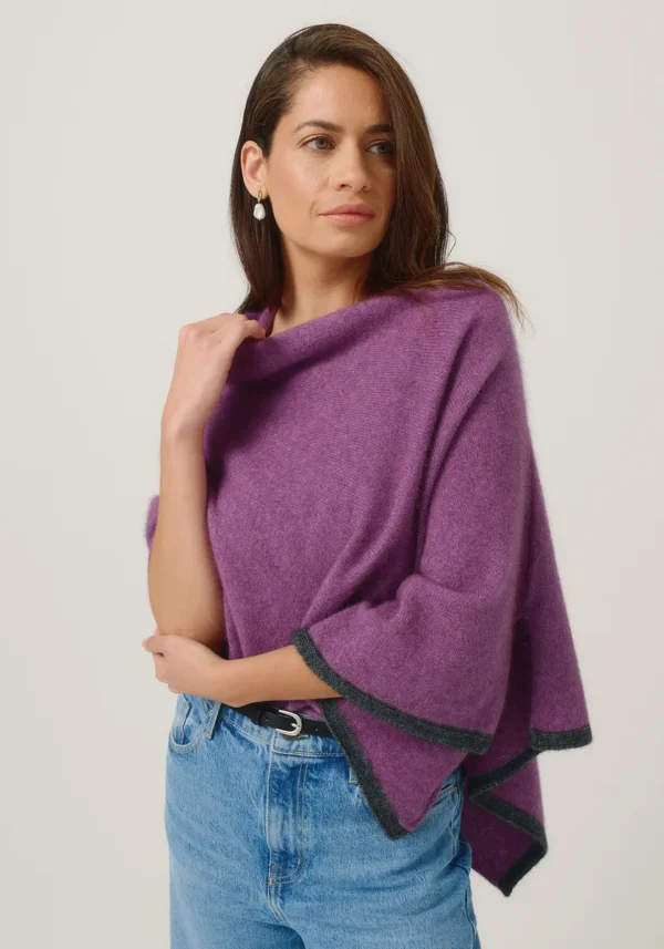 Merinomink - Two Tone Poncho