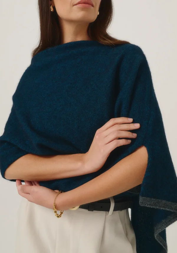 Merinomink - Two Tone Poncho