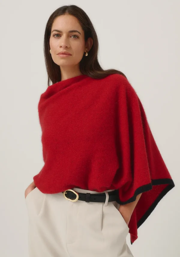 Merinomink - Two Tone Poncho