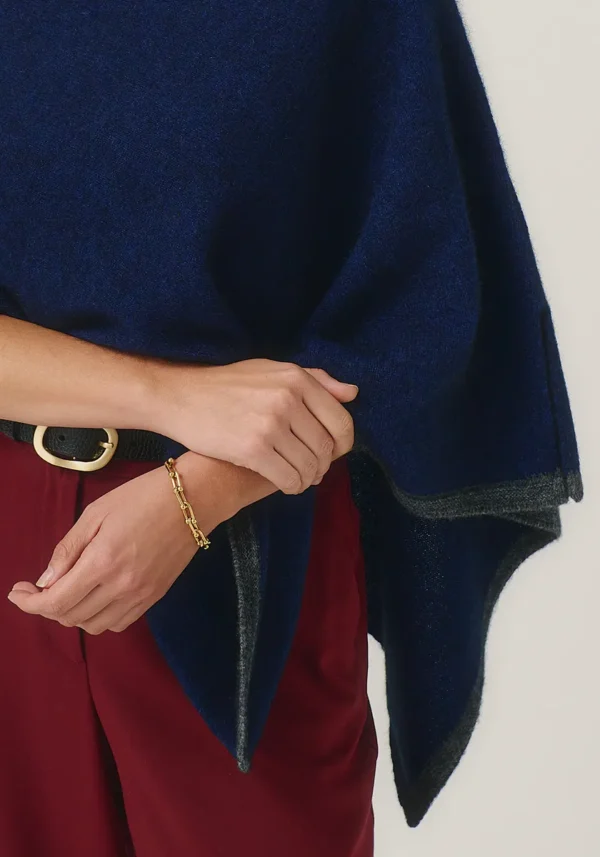 Merinomink - Two Tone Poncho
