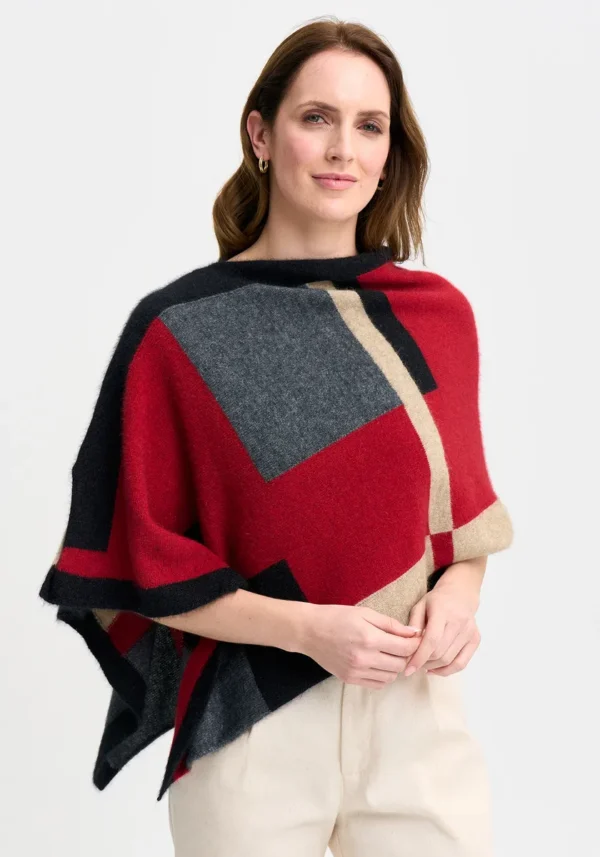 845-1677-EmpressPoncho-RataJetMulti-MM2425-Helena-25 Merinomink - Empress Poncho
