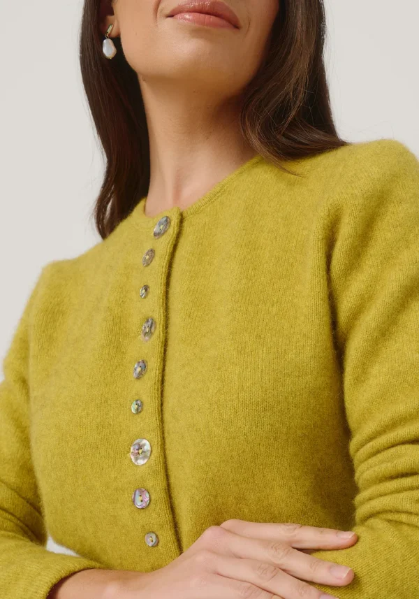 Merinomink - Shell Cardigan