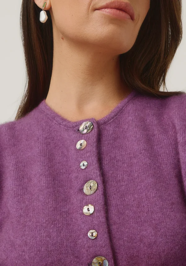 Merinomink - Shell Cardigan