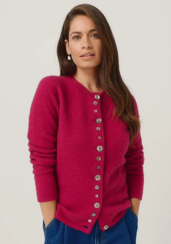 Merinomink - Shell Cardigan