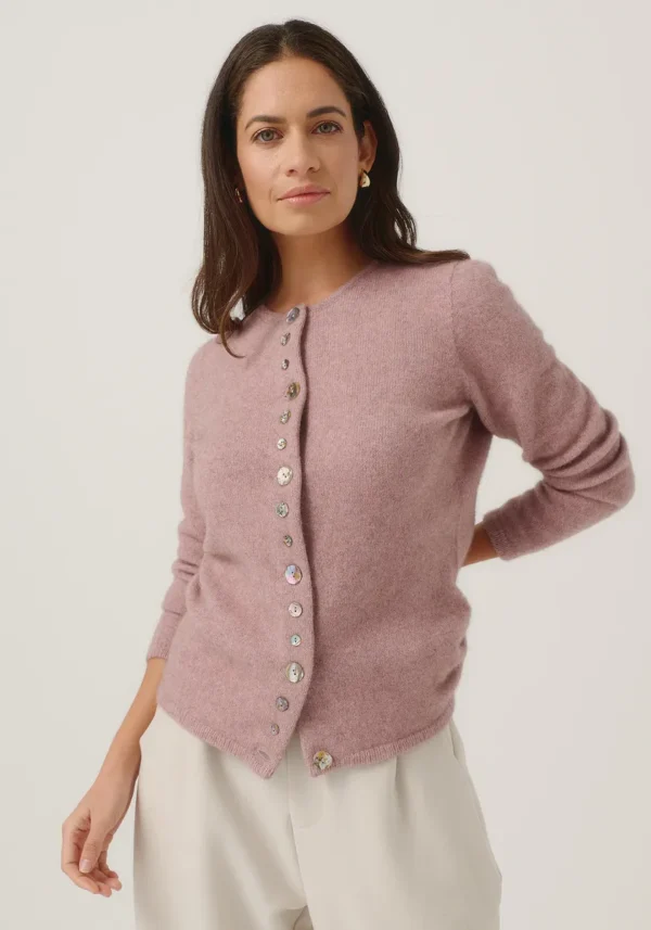 Merinomink - Shell Cardigan