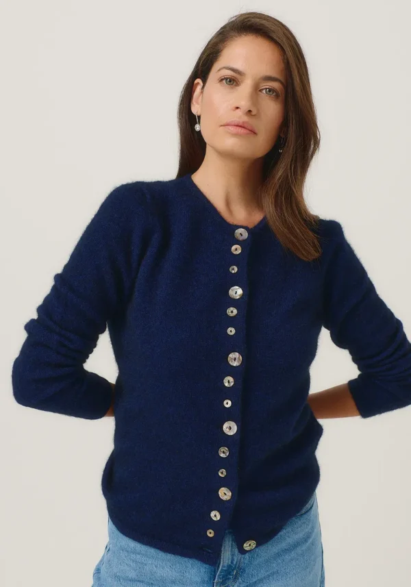 Merinomink - Shell Cardigan