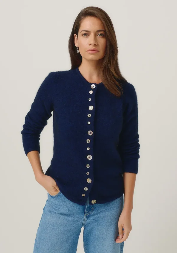 Merinomink - Shell Cardigan