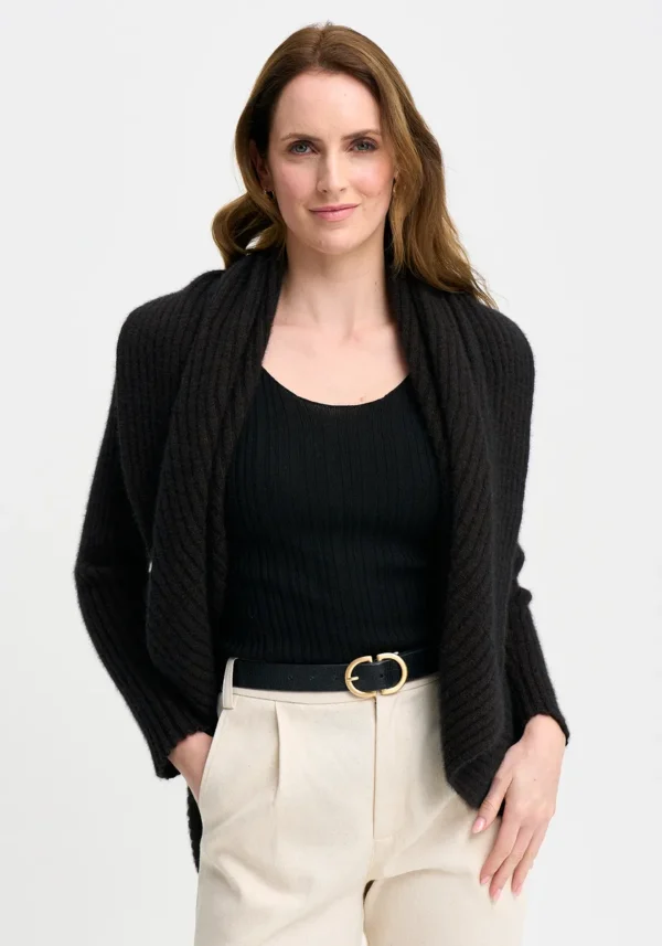 845-100286-LucyJacket-Chocolate-MM2425-Helena-25 Merinomink - Lucy Jacket