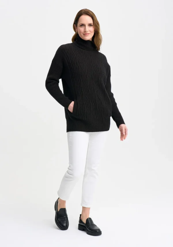 845-100295-NeveSweater-Chocolate-MM2425-Helena-25 Merinomink - Neve Sweater