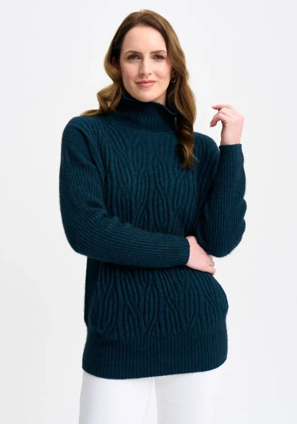 845-100295-NeveSweater-Peacock-MM2425-Helena-25 Merinomink - Neve Sweater