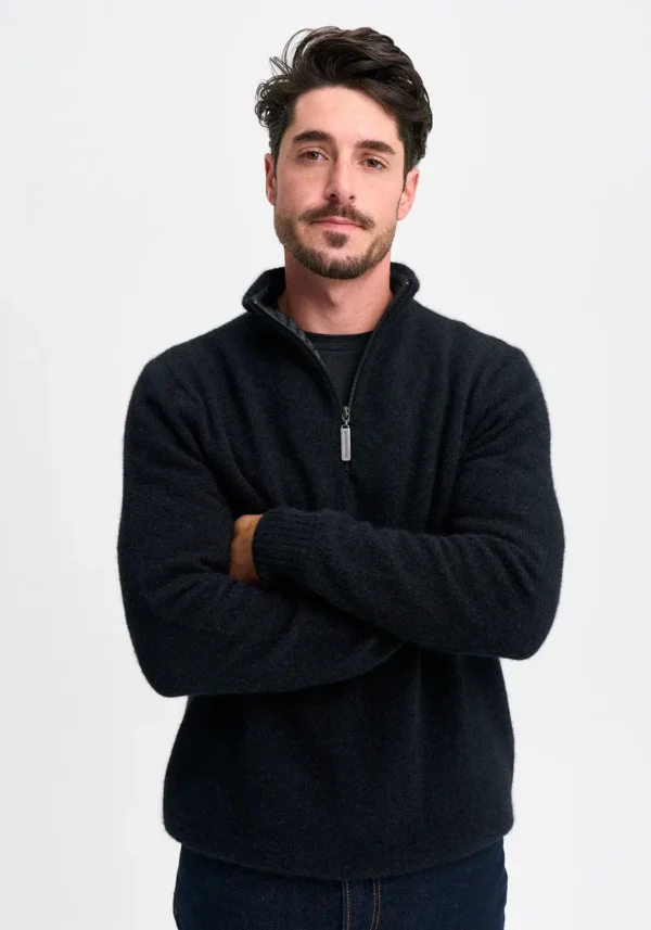 845-100309-WhittakerHalfZip-JetSlate-MM2425-Thomas-47 Merinomink - Whittaker Half Zip