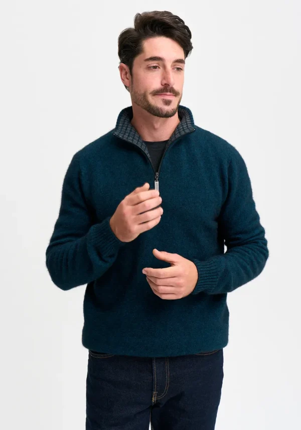 845-100309-WhittakerHalfZip-PeacockSlate-MM2425-Thomas-55 Merinomink - Whittaker Half Zip