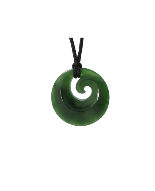 848-WGNZJKOR302030 NZ Greenstone Closed Koru 30mm