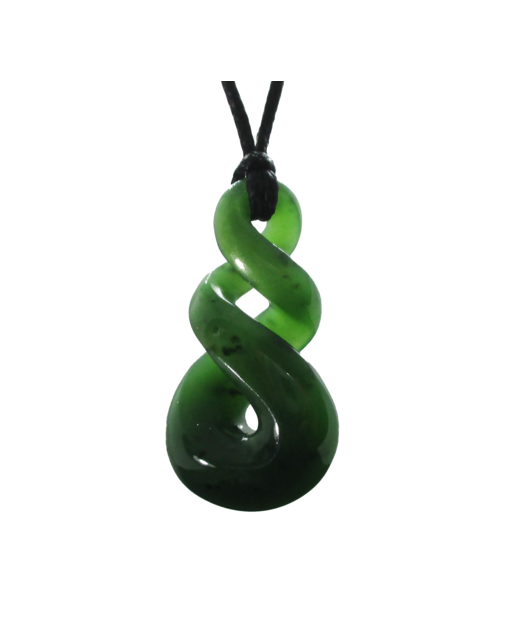 848-WGNZJTWR027040 NZ Greenstone Double Twist 40mm
