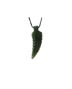 NZ Greenstone Fern 50mm