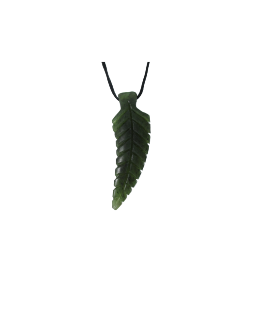 848-WGNZOKIV701050 NZ Greenstone Fern 50mm